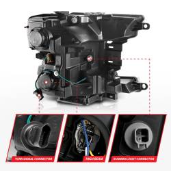 Anzo USA - Anzo USA 111467 Projector Headlight Set w/Halo for 18-20 F150 - Image 5