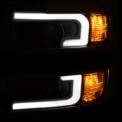 Anzo USA - Anzo USA 111365 Projector Headlight Set for 15-17 Chevy Silverado 2500HD/3500HD - Image 4