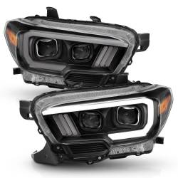 Anzo USA - Anzo USA 111397 Projector Headlight Set for 16-23 Toyota Tacoma - Image 1