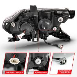 Anzo USA - Anzo USA 111379 Projector Headlight Set for 16-23 Tacoma - Image 6