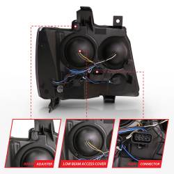 Anzo USA - Anzo USA 111402 Projector Headlight Set - Image 5