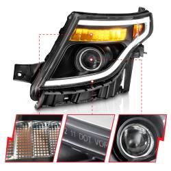 Anzo USA - Anzo USA 111575 Projector Headlight Set for 11-15 Ford Explorer - Image 3