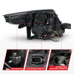 Anzo USA - Anzo USA 111575 Projector Headlight Set for 11-15 Ford Explorer - Image 5