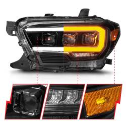 Anzo USA - Anzo USA 111562 Projector Headlight Set for 16-23 Tacoma - Image 3