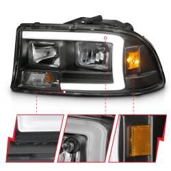 Anzo USA - Anzo USA 111591 Crystal Headlight Set for 97-04 Dakota/Durango - Image 3