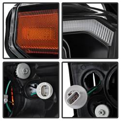Spyder Auto - Spyder Auto 9043024 DRL LED Light Bar Projector Headlights for 14-18 Tundra - Image 4