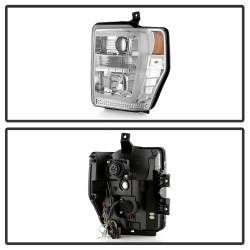 Spyder Auto - Spyder 5087744 Chrome Projector Headlights w/Switchback for 08-10 F250/F350 SD - Image 2