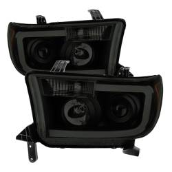 Spyder Auto - Spyder Auto 9030413 XTune LED Light Bar Projector Headlights for Sequoia/Tundra - Image 1