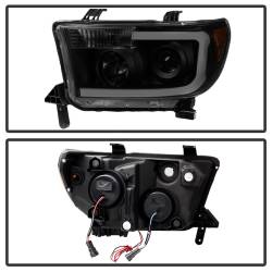 Spyder Auto - Spyder Auto 9030413 XTune LED Light Bar Projector Headlights for Sequoia/Tundra - Image 2