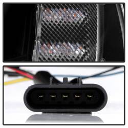 Spyder Auto - Spyder Auto 5087935 Black LED Projector Headlights w/Sequential Turn Signal - Image 5
