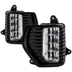 Spyder Auto - Spyder Auto 5087010 OEM Style Full LED Fog Light w/Switch for 19-20 Sierra 1500 - Image 1