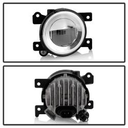 Spyder Auto - Spyder Auto 5087102 LED Fog Light w/Switch Clear - Image 3