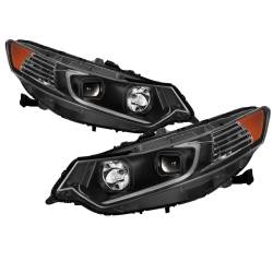 Spyder Auto - Spyder Auto 9042218 Light Bar DRL Projector Headlights for 09-14 TSX - Image 1