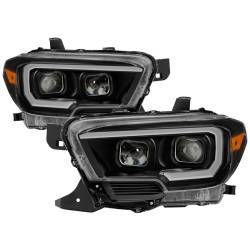 Spyder Auto - Spyder Auto 9042997 DRL Light Bar Projector Headlights for 16-18 Toyota Tacoma - Image 1