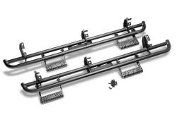N-Fab - RKR Step Sys Cab Len 2 Stp Mnts/2 Stps 15-24 Colorado/Canyon Crew TX Blk - Image 1