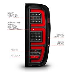 Anzo USA - Anzo USA 311459 Black LED Taillight Assembly 19-23 Sierra 1500/2500HD/3500HD - Image 4