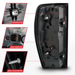 Anzo USA - Anzo USA 311459 Black LED Taillight Assembly 19-23 Sierra 1500/2500HD/3500HD - Image 5