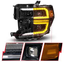 Anzo USA - Anzo USA 111600 LED Projector Headlight for 19-21 GMC Sierra 1500 - Image 3