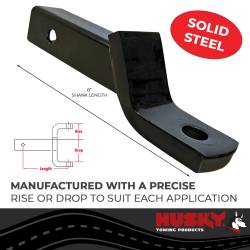 Husky Towing - Husky Towing 31357 2" Class III Ball Mount 2" Drop 8" Shank Length - Image 2