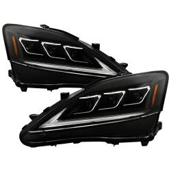 Spyder Auto - Spyder Auto 5088246 High-Power LED Module Low Beam Equipped Headlights Black - Image 1
