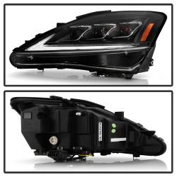 Spyder Auto - Spyder Auto 5088246 High-Power LED Module Low Beam Equipped Headlights Black - Image 2