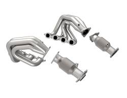 Kooks Custom Headers - Kooks Headers 2180H640 2"x3" SS w/HO Green Catted Connection for 20-24 Corvette - Image 1
