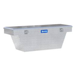 UWS - UWS TBSD-60A Bright Aluminum 60" Deep Angled Crossover Truck Tool Box LTL Only - Image 1