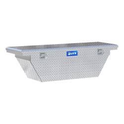 UWS - Bright Aluminum 60" Deep Angled Truck Tool Box Low Profile LTL Shipping Only - Image 1