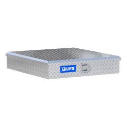 UWS - Bright Aluminum 34" Dog Box Accessory Box LTL Shipping Only - Image 1