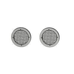 Blue Ox - Blue Ox BX88429 Mud Flap Exhaust Outlet Kit Silver for 2 PACK. - Image 1