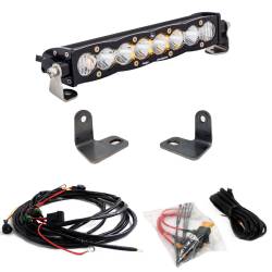Baja Designs - Baja Designs 447073 S8 10" Hood Mount Light Bar Kit - Image 1