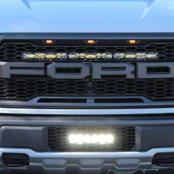 Baja Designs - Baja Designs 447557 OnX6+ 10" Grille Lower Light Bar Kit - Image 1