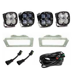 Baja Designs - Baja Designs 447619 Squadron SAE Fog Pocket Light Kit for 09-12 RAM 2500/3500 - Image 1