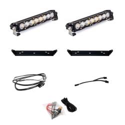 Baja Designs - Baja Designs 448065 S8 10" Dual Behind Grille Light Bar Kit - Image 1
