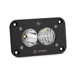 Baja Designs - Baja Designs 481003 S2 Pro Black Flush Mount LED Auxiliary Light Pod - Image 1
