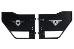 Combat Off Road - Combat Off Road 35-1049 Tube Doors Rear Pair for 20+ Jeep JT Gladiator - Image 1