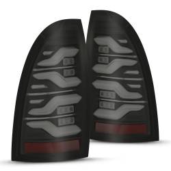 AlphaRex - AlphaRex 680060 Black LED Taillights for 05-15 Toyota Tacoma - Image 1