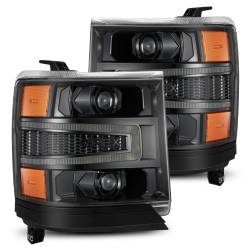 AlphaRex - AlphaRex 880233 Alpha Black LED Projector Headlights 16-18 Chevy Silverado 1500 - Image 1