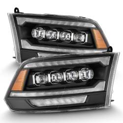 AlphaRex - AlphaRex 880555 Black G2 LED Projector Headlights for 09-18 RAM 2500 - Image 1