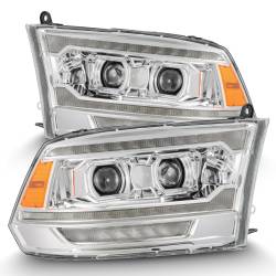 AlphaRex - AlphaRex 880559 Chrome G2 LED Projector Headlights for 09-18 RAM 2500 - Image 1