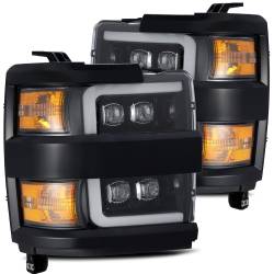 AlphaRex - AlphaRex 880229 LED Projector Headlights for 15-19 Chevy Silverado 2500HD - Image 1