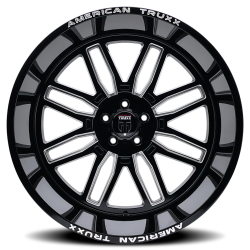 American Truxx - American Truxx AT1915 Restless 20x10 6x135 -25mm Black/Milled AT1915-2136M - Image 3
