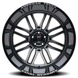 American Truxx - American Truxx AT1915 Restless 20x10 8x180 -25mm Black/Machined AT1915-2178BM - Image 3