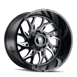 American Truxx - American Truxx AT1913 Destiny 20x9 8x170 0mm Gloss Black/Milled AT1913-2970M0 - Image 1
