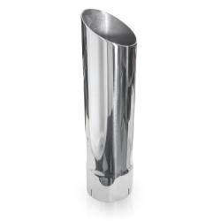 Stainless Works - Stainless Works 7031350 Slash Cut Exhaust Tip 3.5" Inlet - Image 1
