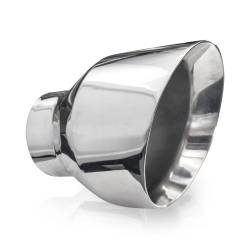 Stainless Works - Stainless Works 787300 Double Wall Slash Cut Tip 5" Body 6.25" Length 3" Inlet - Image 1