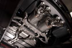 Stainless Works - Stainless Works C605CBQUAD Axleback Dual Turbo Mufflers Factory Connect - Image 2