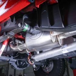 Stainless Works - Stainless Works CT19CBUBYR Redline Catback Uses OEM Tips Factory Connect - Image 2