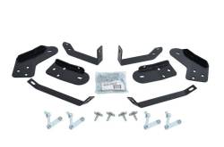 Big Country - Big Country 370204 3" Round Classic Side Bars Complete Kit w/Brackets - Image 2