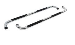 Big Country - Big Country 370454 3" Round Classic Side Bars Complete Kit w/Brackets - Image 1